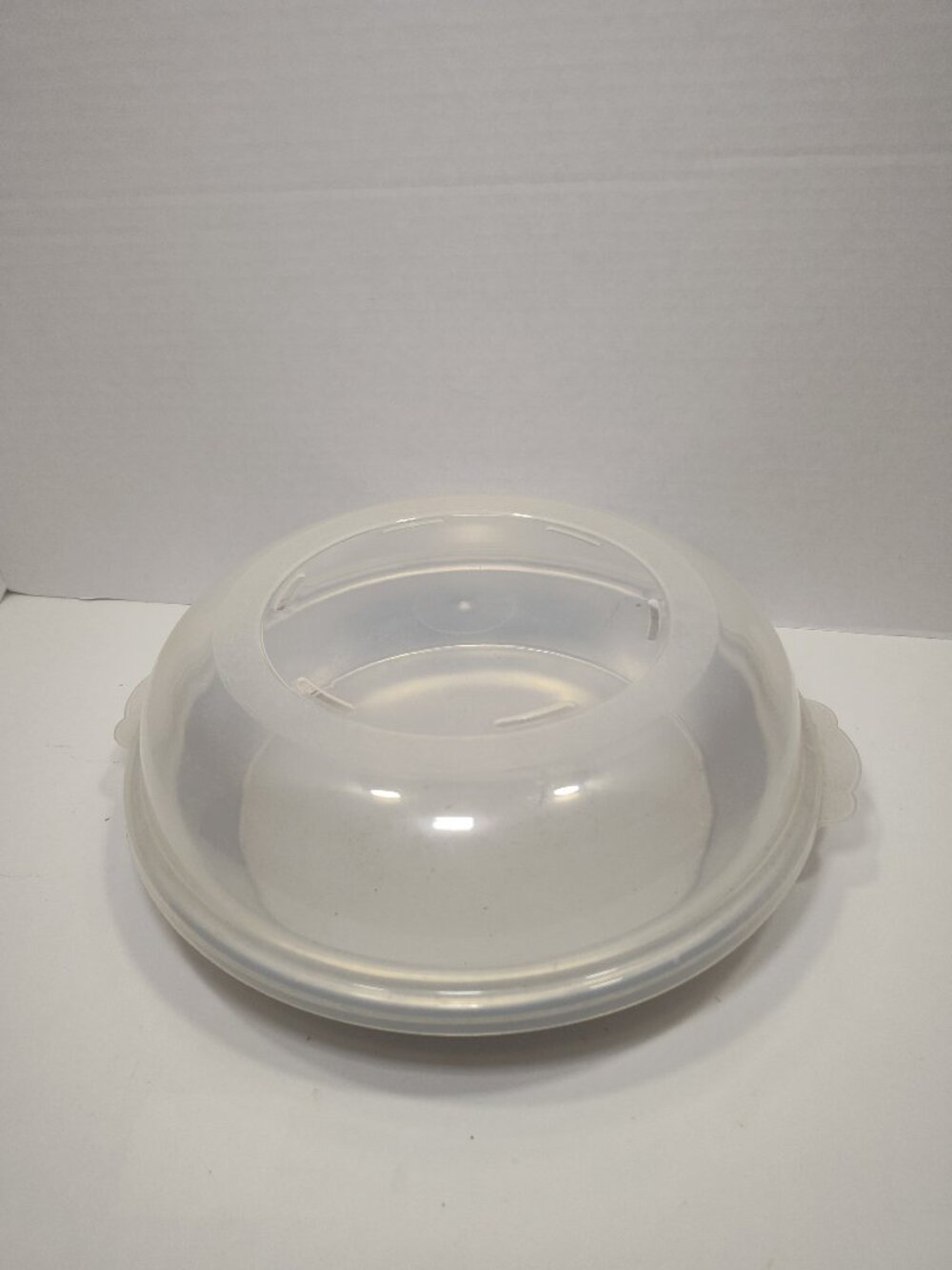 Vintage Nordic Ware 10" Aluminum Pie Pan w/ Clear Storage Transport Cover USA